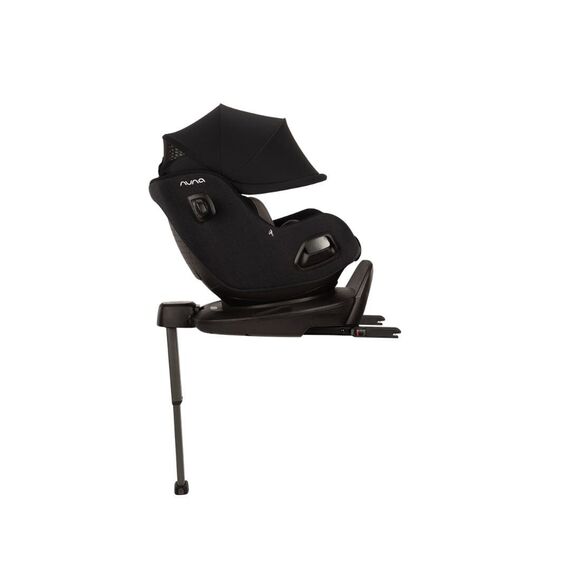 Scaun auto Nuna PRUU Aire Caviar cu capotina integrata, 40-105 cm, certificat R129, Culoare: Negru, Grupa: 0-18kg (0 luni - 4 ani) - poza 4 - ExclusivMAG.ro