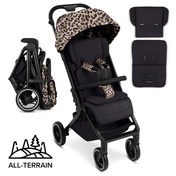 Carucior sport Ping 3 Trekking Leo ABC Design, Culoare: Negru/Auriu, Model: sport  - ExclusivMAG.ro