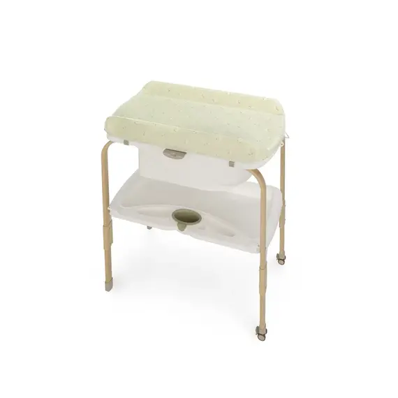 Cadita de baie cu suport Jane Flip - Sage, Culoare: Verde  - ExclusivMAG.ro