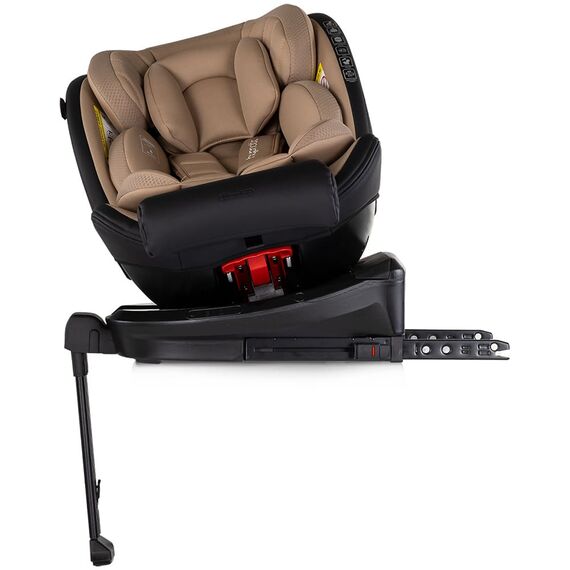 Scaun auto Chipolino Hypnotic Plus I-Size 40-150 cm cu sistem Isofix si sezut rotativ latte, Culoare: Crem, Grupa: 0-36kg (0 luni - 12 ani) - poza 6 - ExclusivMAG.ro