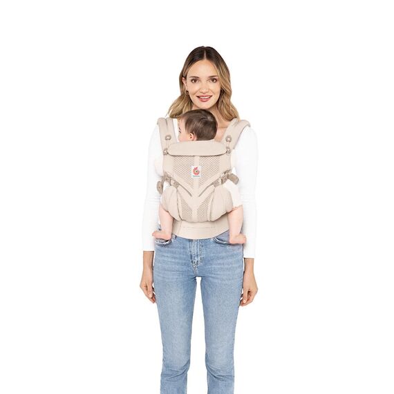Marsupiu Ergobaby Omni 360, Mesh Natural Beige, Culoare: Bej - poza 4 - ExclusivMAG.ro