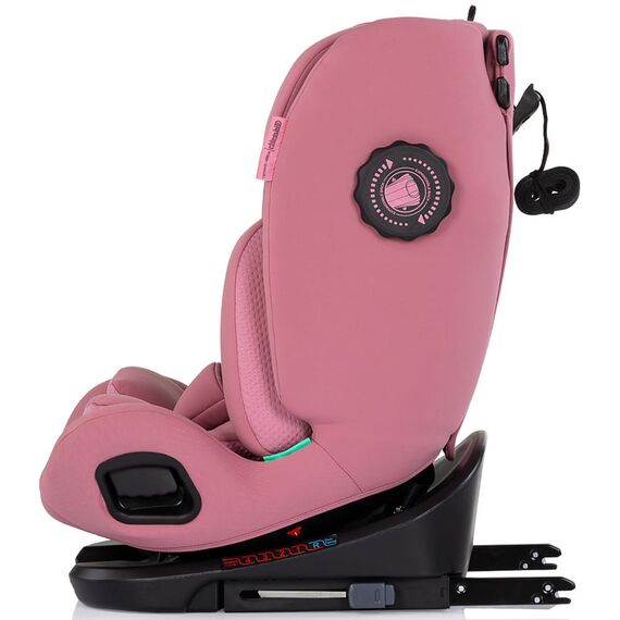 Scaun auto Chipolino Techno iGrow I-Size 40-150 cm cu sistem Isofix si sezut rotativ powder pink, Culoare: Roz, Grupa: 0-36kg (0 luni - 12 ani) - poza 5 - ExclusivMAG.ro