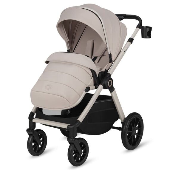 Carucior 2 in 1 Lionelo Layla - Bej, Culoare: Bej, Model: 2 in 1 - poza 5 - ExclusivMAG.ro