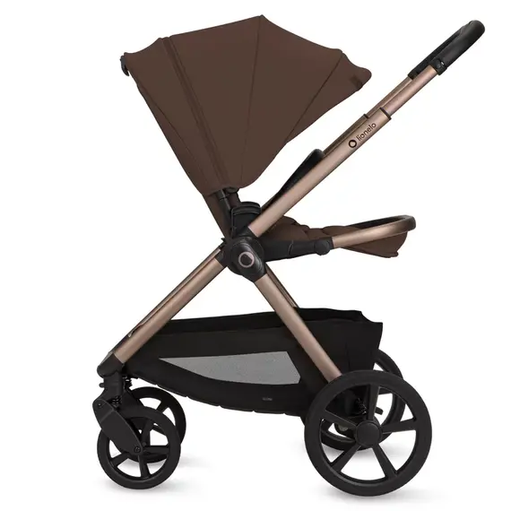 Carucior 3 in 1 Lionelo Carmine - Ciocolatiu, Culoare: Maro, Model: 3 in 1 - poza 7 - ExclusivMAG.ro