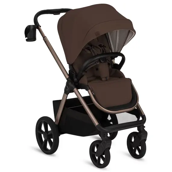 Carucior 3 in 1 Lionelo Carmine - Ciocolatiu, Culoare: Maro, Model: 3 in 1 - poza 4 - ExclusivMAG.ro