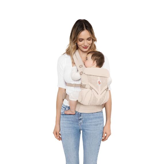 Marsupiu Ergobaby Omni 360, Mesh Natural Beige, Culoare: Bej - poza 6 - ExclusivMAG.ro