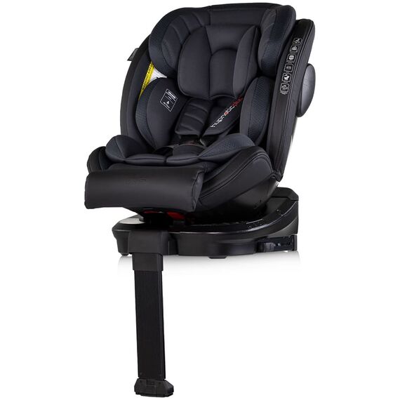 Scaun auto Chipolino Hypnotic Plus I-Size 40-150 cm cu sistem Isofix si sezut rotativ charcoal, Culoare: Gri, Grupa: 0-36kg (0 luni - 12 ani) - poza 2 - ExclusivMAG.ro