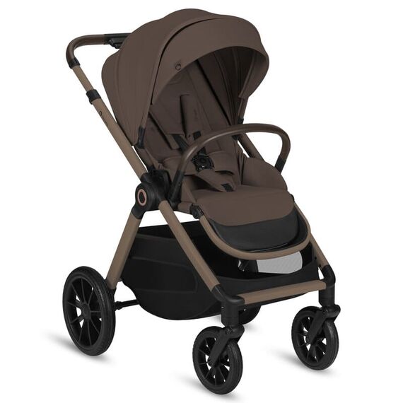 Carucior 2 in 1 Lionelo Layla - Beige Taupe, Culoare: Maro, Model: 2 in 1 - poza 3 - ExclusivMAG.ro