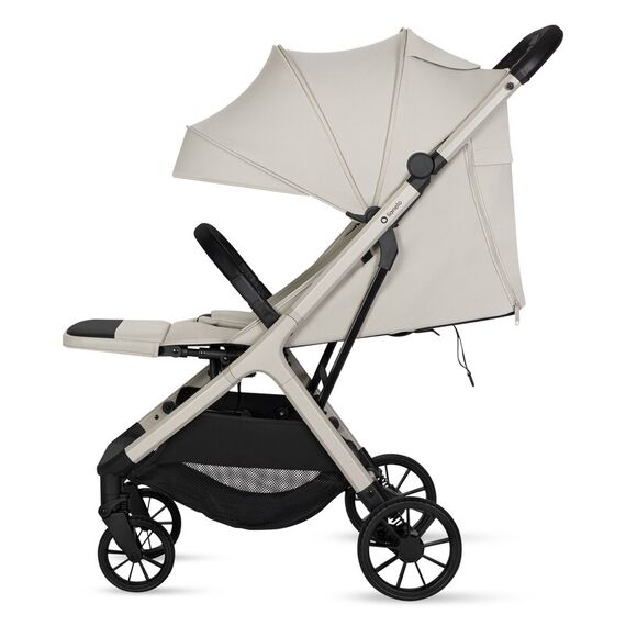 Carucior sport Lionelo Cloe Plus, Pana la 22 kg - Bej, Culoare: Bej, Model: sport - poza 5 - ExclusivMAG.ro