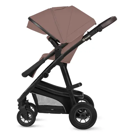 Carucior 3 in 1 Lionelo Bianka - Bej Taupe, Culoare: Maro, Model: 3 in 1 - poza 7 - ExclusivMAG.ro