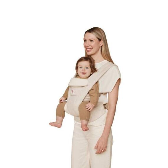 Marsupiu Ergobaby Omni Deluxe - Linen Natural, Culoare: Natur - poza 10 - ExclusivMAG.ro