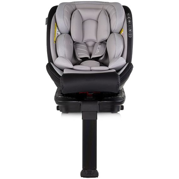 Scaun auto Chipolino Hypnotic Plus I-Size 40-150 cm cu sistem Isofix si sezut rotativ platinum, Culoare: Gri/Negru, Grupa: 0-36kg (0 luni - 12 ani) - poza 3 - ExclusivMAG.ro