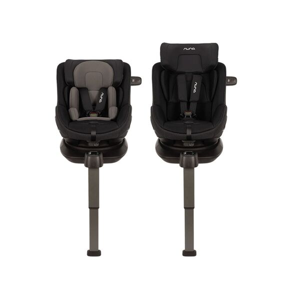 Scaun auto Nuna PRUU Aire Caviar cu capotina integrata, 40-105 cm, certificat R129, Culoare: Negru, Grupa: 0-18kg (0 luni - 4 ani) - poza 9 - ExclusivMAG.ro