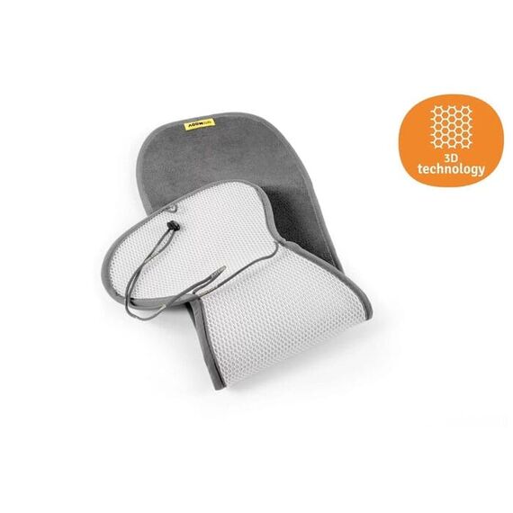 Protectie Antitranspiratie Scaun Auto GR 2-3 BBC Organic Anthracite Aeromoov, Culoare: Gri - poza 3 - ExclusivMAG.ro