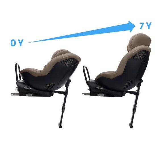 Scaun Auto Maxi-Cosi MobiFix Pro - Authentic Truffle, Culoare: Crem, Grupa: 9-25kg (9 luni - 7 ani) - poza 2 - ExclusivMAG.ro