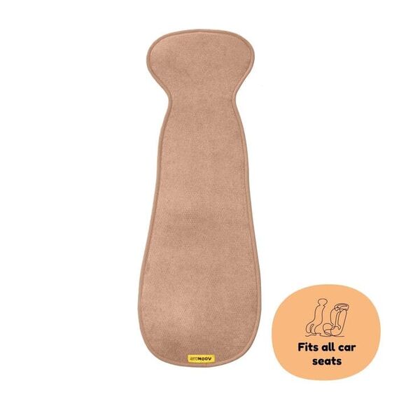 Protectie Antitranspiratie Scaun Auto GR 2-3 BBC, Tuscany, Aeromoov, Culoare: Maro  - ExclusivMAG.ro