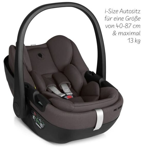 Scaun auto Calla i-Size 40-87cm Falcon - ABC Design, Culoare: Maro, Grupa: 0-13kg (0 luni - 12 luni) - poza 4 - ExclusivMAG.ro