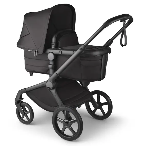 Carucior Bugaboo Fox 5 Noir Limited Edition Black Moonlight 2 in 1, Culoare: Negru, Model: 2 in 1 - poza 2 - ExclusivMAG.ro