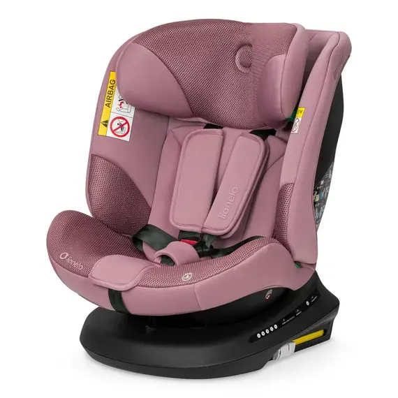 Scaun auto Lionelo Bastiaan Plus i-Size, 0-36 Kg, 40-150 cm, Roz, Culoare: Roz, Grupa: 0-36kg (0 luni - 12 ani) - poza 3 - ExclusivMAG.ro