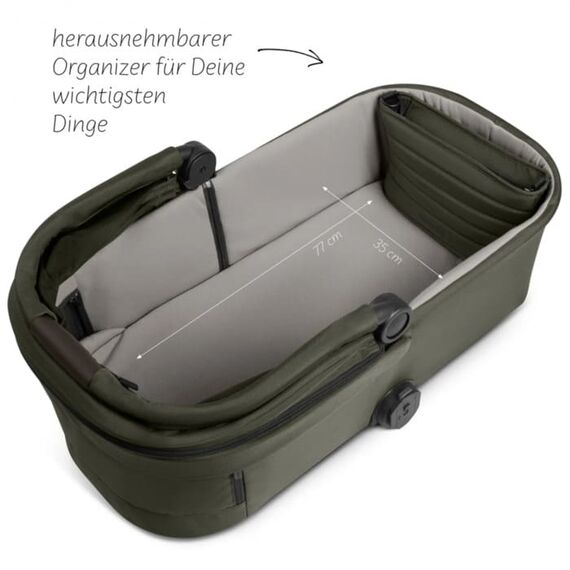 Carucior 3 in 1 City Life Avocado - ABC Design, Culoare: Verde inchis, Model: 3 in 1 - poza 4 - ExclusivMAG.ro