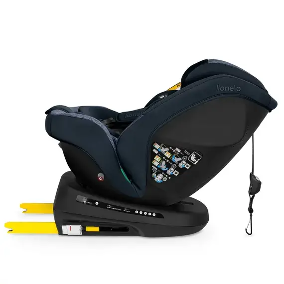 Scaun auto Lionelo Bastiaan Plus i-Size, 0-36 Kg, 40-150 cm, Navy Blue, Culoare: Albastru inchis, Grupa: 0-36kg (0 luni - 12 ani) - poza 9 - ExclusivMAG.ro