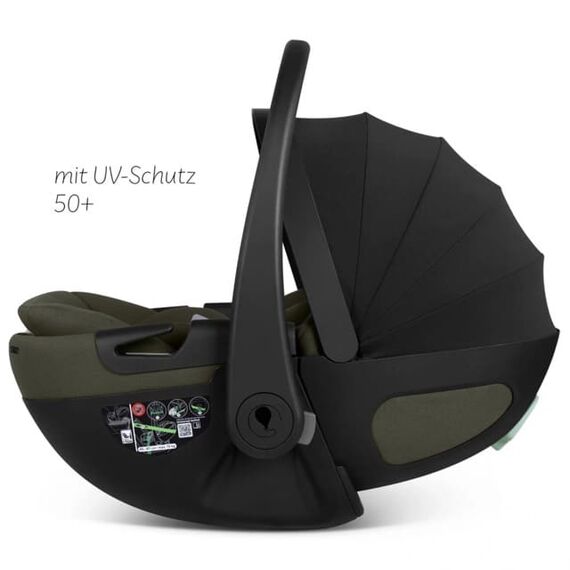 Scaun auto Calla i-Size 40-87cm OLIVE - ABC Design, Culoare: Verde inchis, Grupa: 0-13kg (0 luni - 12 luni) - poza 3 - ExclusivMAG.ro