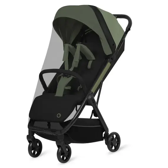 Carucior sport Lionelo Julie Air, Sustine 22 kg, 6 luni+, Verde Sage, Culoare: Verde inchis, Model: sport - poza 5 - ExclusivMAG.ro