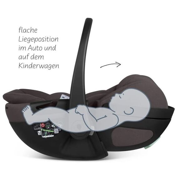 Scaun auto Calla i-Size 40-87cm Falcon - ABC Design, Culoare: Maro, Grupa: 0-13kg (0 luni - 12 luni) - poza 2 - ExclusivMAG.ro