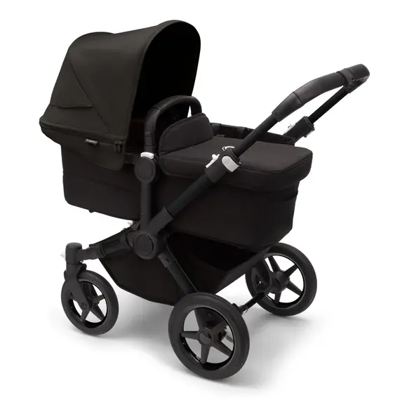 Carucior Bugaboo Donkey 5 Mono - Black Midnight Black, Culoare: Negru, Model: 2 in 1 - poza 2 - ExclusivMAG.ro