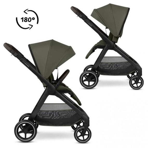 Carucior 2 in 1 City Life Avocado - ABC Design, Culoare: Verde inchis, Model: 2 in 1 - poza 6 - ExclusivMAG.ro