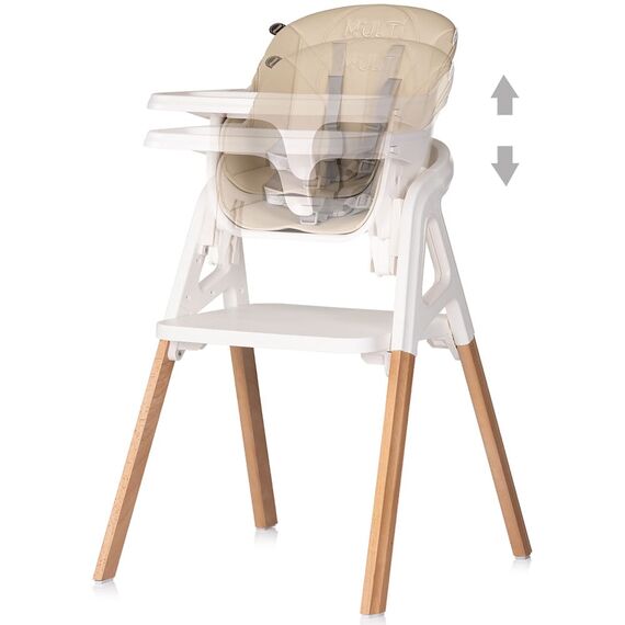 Scaun de masa Chipolino Multi 4 in 1 cashmere, Culoare: Bej - poza 3 - ExclusivMAG.ro
