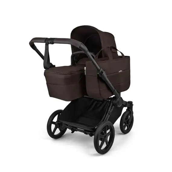 Carucior Bugaboo Donkey 6 Complete - Black Brown, Culoare: Maro, Model: 2 in 1 - poza 5 - ExclusivMAG.ro