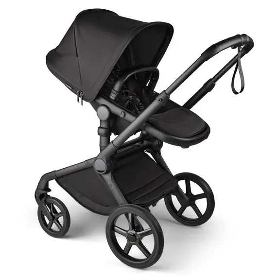 Carucior Bugaboo Fox 5 Noir Limited Edition Black Moonlight 2 in 1, Culoare: Negru, Model: 2 in 1 - poza 7 - ExclusivMAG.ro