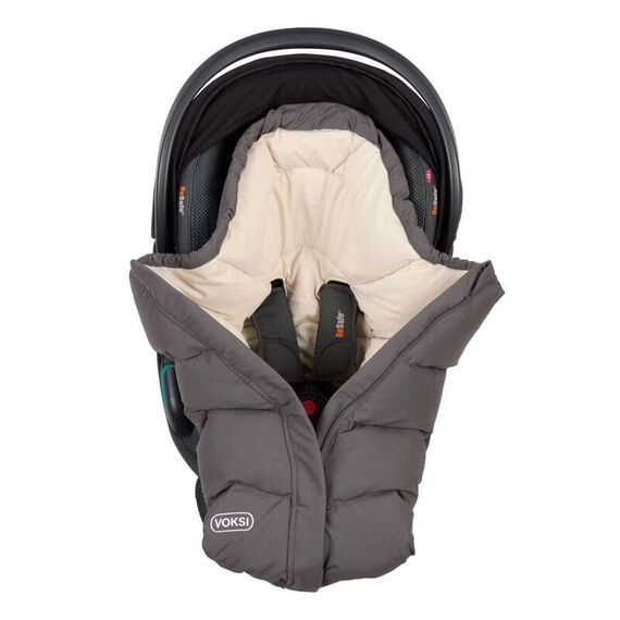 Sac de iarnă pentru scoică Voksi® Move Gri, Culoare: Gri - poza 2 - ExclusivMAG.ro
