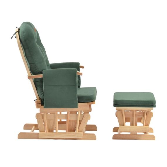 Fotoliu reglabil pentru alaptare ONINO CALM.me - Sapphire Green, Culoare: Verde - poza 3 - ExclusivMAG.ro
