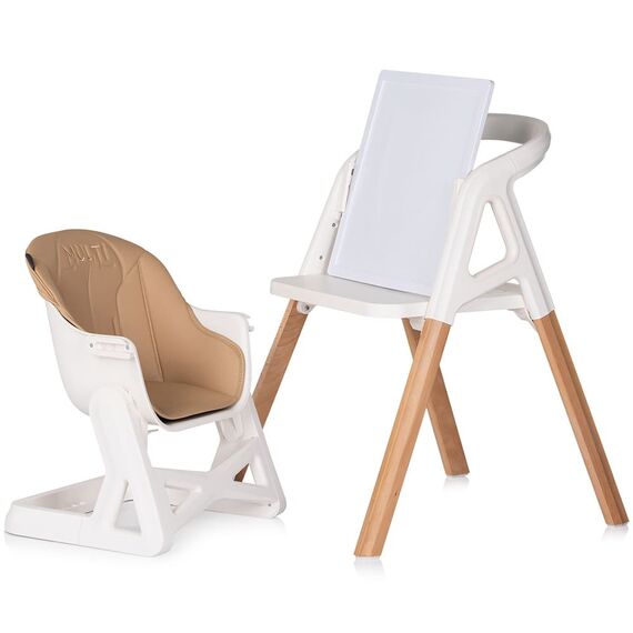 Scaun de masa Chipolino Multi 4 in 1 latte, Culoare: Crem - poza 7 - ExclusivMAG.ro
