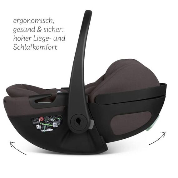 Scaun auto Calla i-Size 40-87cm Falcon - ABC Design, Culoare: Maro, Grupa: 0-13kg (0 luni - 12 luni) - poza 6 - ExclusivMAG.ro