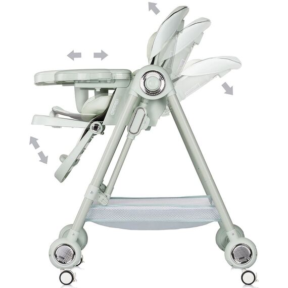 Scaun de masa Chipolino Melba 2 in 1 matcha, Culoare: Verde - poza 6 - ExclusivMAG.ro