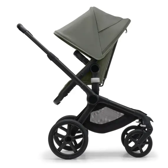Carucior 2 in 1 Bugaboo Fox 5 - Black Forest Green, Culoare: Verde, Model: 2 in 1 - poza 4 - ExclusivMAG.ro