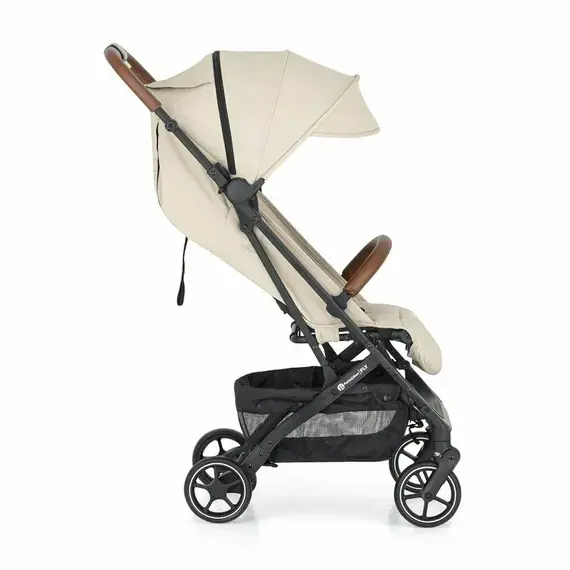 Carucior sport Petite&Mars Fly, Pana la 22 kg, 0 luni+, Bej, Culoare: Bej, Model: sport - poza 3 - ExclusivMAG.ro
