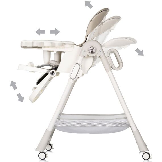 Scaun de masa Chipolino Yogurt cashmere, Culoare: Bej - poza 5 - ExclusivMAG.ro