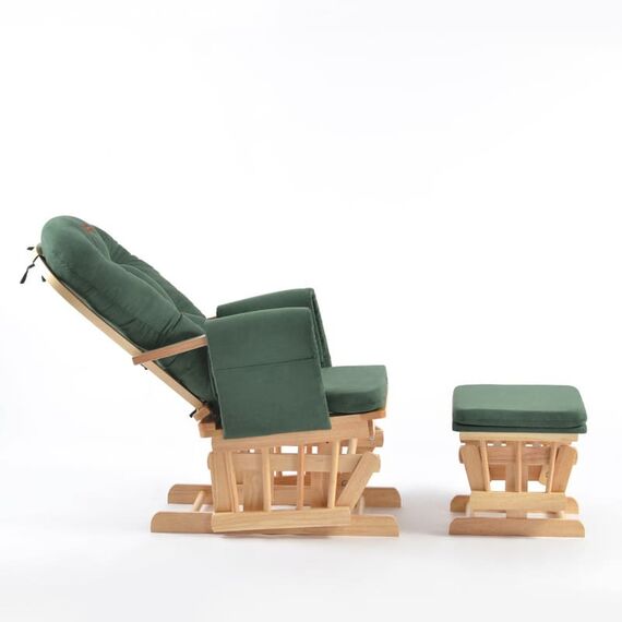 Fotoliu reglabil pentru alaptare ONINO CALM.me - Sapphire Green, Culoare: Verde - poza 5 - ExclusivMAG.ro