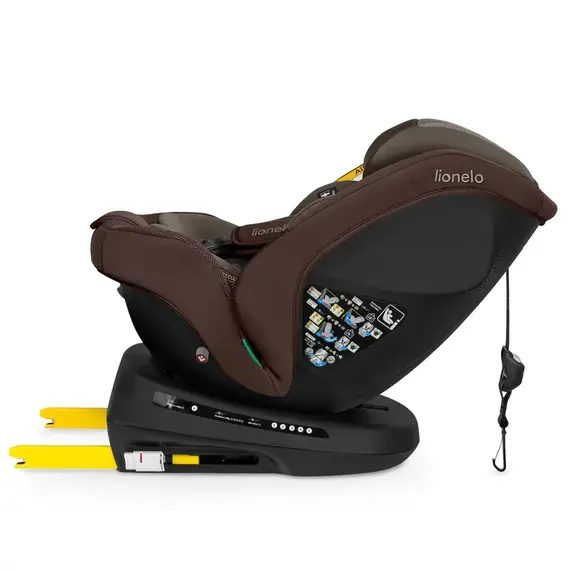 Scaun auto Lionelo Bastiaan Plus i-Size, 0-36 Kg, 40-150 cm, Beige Choco, Culoare: Maro, Grupa: 0-36kg (0 luni - 12 ani) - poza 8 - ExclusivMAG.ro