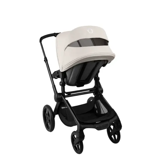 Carucior 2 in 1 Bugaboo Fox 5 Renew - Black Heritage Black Misty White, Culoare: Negru/Alb, Model: 2 in 1 - poza 4 - ExclusivMAG.ro