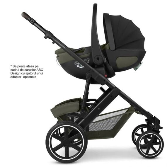 Scaun auto Calla i-Size 40-87cm OLIVE - ABC Design, Culoare: Verde inchis, Grupa: 0-13kg (0 luni - 12 luni) - poza 9 - ExclusivMAG.ro