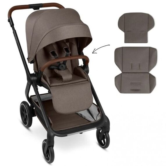 Carucior 2 in 1 City Life Natur - ABC Design, Culoare: Maro, Model: 2 in 1 - poza 4 - ExclusivMAG.ro