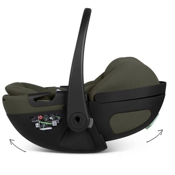 Scaun auto Calla i-Size 40-87cm OLIVE - ABC Design, Culoare: Verde inchis, Grupa: 0-13kg (0 luni - 12 luni) - poza 6 - ExclusivMAG.ro