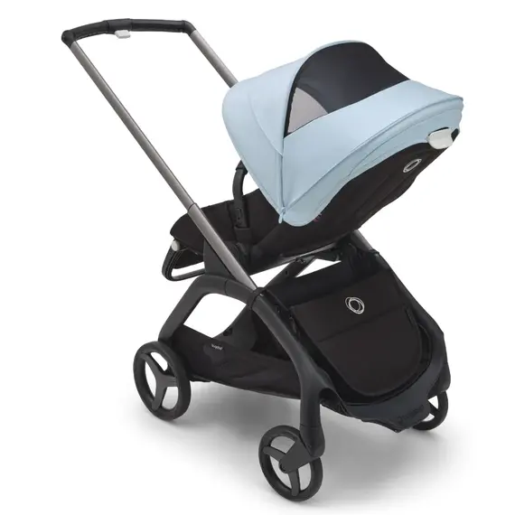 Carucior Bugaboo Dragonfly - Graphite Midnight Black Skyline Blue, Culoare: Blue, Model: sport - poza 4 - ExclusivMAG.ro