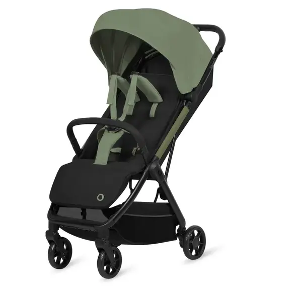 Carucior sport Lionelo Julie Air, Sustine 22 kg, 6 luni+, Verde Sage, Culoare: Verde inchis, Model: sport - poza 3 - ExclusivMAG.ro