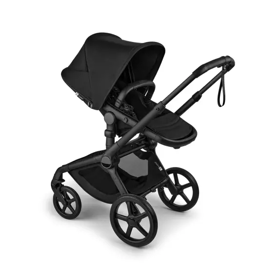 Carucior 2 in 1 Bugaboo Fox 5 Renew - Black Heritage Black, Culoare: Negru, Model: 2 in 1 - poza 3 - ExclusivMAG.ro